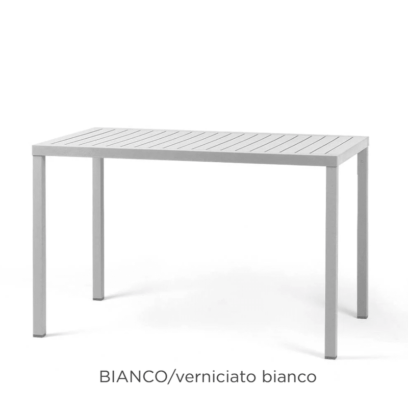 Load image into Gallery viewer, Cube 120x70 Contract Table - Custom Wood DesignsNardi Cube 120x70 outdoor contract table with white surface, suitable for restaurant or outdoor dining settings.Cube Table Outdoor24575216371287Bianco

