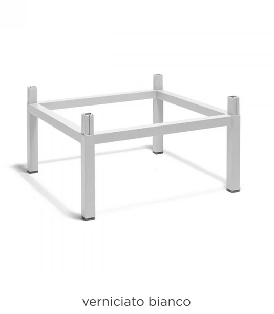 Cube 80 Height Extension Kit - Custom Wood DesignsNardi Cube 80 height extension kit in white, showing modular components for enhancing the Cube 80 outdoor furniture.Cube Extension Kit Nardi24575216703767Bianco