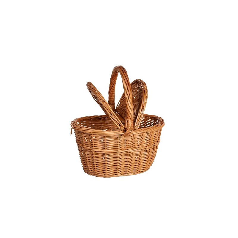 Load image into Gallery viewer, 10 x Gifting Basket Small - 29x26x19 Custom Wood Designs __label: Multibuy default-title-10-x-gifting-basket-small-29x26x19-53612556321111
