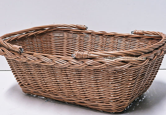 10 x Market/Shop Basket - 16hx43x33 Custom Wood Designs __label: Multibuy default-title-10-x-market-shop-basket-16hx43x33-52960215859543