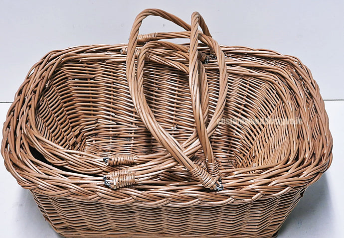 10 x Market/Shop Basket - 16hx43x33 Custom Wood Designs __label: Multibuy default-title-10-x-market-shop-basket-16hx43x33-53612533875031