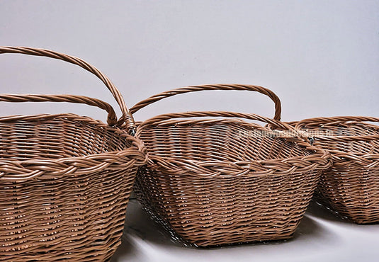 10 x Market/Shop Basket - 16hx43x33 Custom Wood Designs __label: Multibuy default-title-10-x-market-shop-basket-16hx43x33-53612544459095