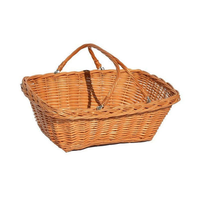 10 x Market/Shop Basket 17hx47x54 Custom Wood Designs __label: Multibuy default-title-10-x-market-shop-basket-17hx47x54-53612533186903