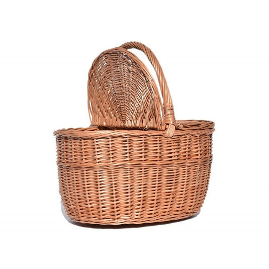 10 x Picnic Basket 20 - 20hx35x25 Custom Wood Designs __label: Multibuy default-title-10-x-picnic-basket-20-20hx35x25-53612519424343