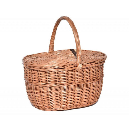 10 x Picnic Basket 20 - 20hx35x25 Custom Wood Designs __label: Multibuy default-title-10-x-picnic-basket-20-20hx35x25-53612520014167