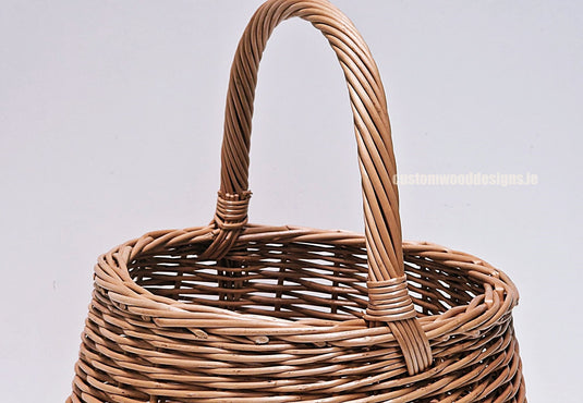 10 x Shop Basket 1.6 - 32hx27dia Custom Wood Designs __label: Multibuy default-title-10-x-shop-basket-1-6-32hx27dia-53612585124183