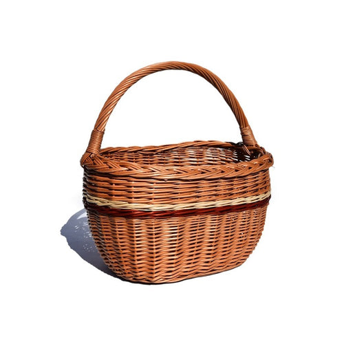 10 x Shop Basket 21 - 38hx40x25 Custom Wood Designs __label: Multibuy default-title-10-x-shop-basket-21-38hx40x25-53612592988503