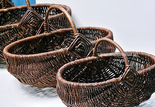 10 x Shop Basket 4.2 - 56hx53x38 Custom Wood Designs __label: Multibuy default-title-10-x-shop-basket-4-2-56hx53x38-53612626739543