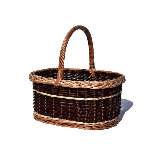 10 x Shop Basket GL - 39hx36x28 Custom Wood Designs __label: Multibuy default-title-10-x-shop-basket-gl-39hx36x28-53612596199767