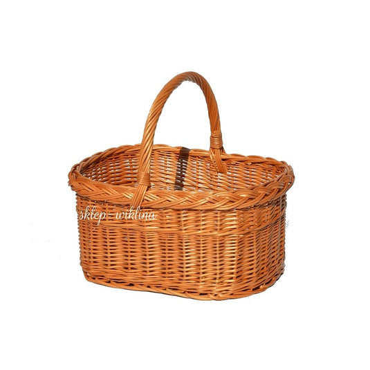 10 x Shopper Basket 1.2 - 35hx40x30 Custom Wood Designs __label: Multibuy default-title-10-x-shopper-basket-1-2-35hx40x30-53612575818071