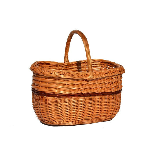 10 x Shopping Basket 0.7 - 35hx40x30 Custom Wood Designs __label: Multibuy default-title-10-x-shopping-basket-0-7-35hx40x30-53612575523159
