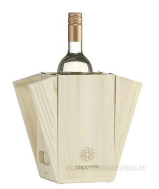 2 in 1 Wine Cooler Carrier Gift Box Custom Wood Designs default-title-2-in-1-wine-cooler-carrier-gift-box-53612235882839