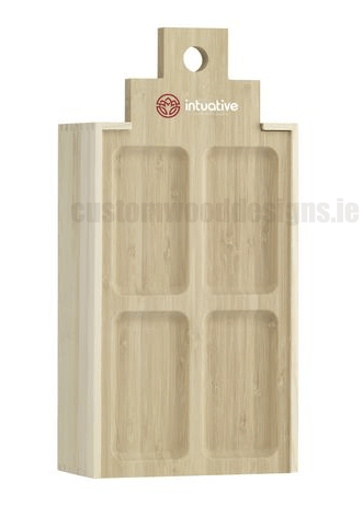 Load image into Gallery viewer, 2 in 1 Wooden Wine gift box and Food Board Custom Wood Designs default-title-2-in-1-wooden-wine-gift-box-and-food-board-53612241092951
