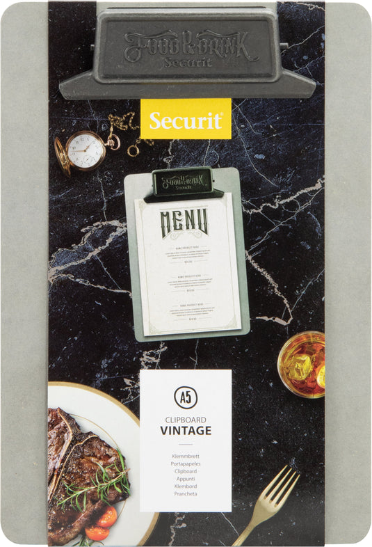 24 x Vintage Clipboard 24x17cm Securit __label: Multibuy default-title-24-x-vintage-clipboard-24x17cm-53612753486167