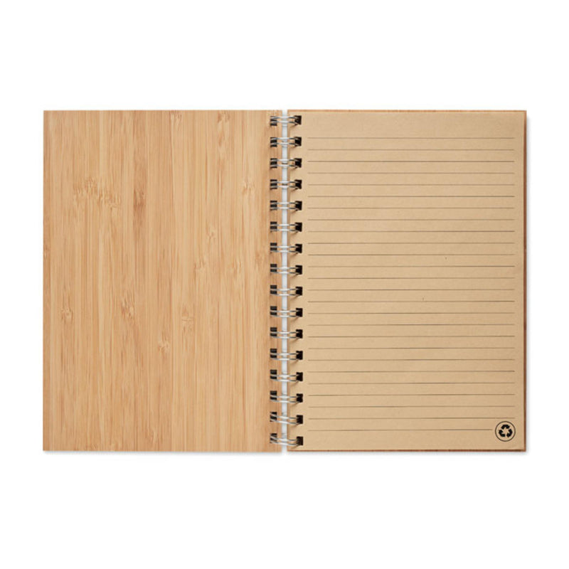 Load image into Gallery viewer, A5 Notebook pack of 25 Custom Wood Designs __label: Multibuy __label: Upload Logo default-title-a5-notebook-pack-of-25-53612827607383
