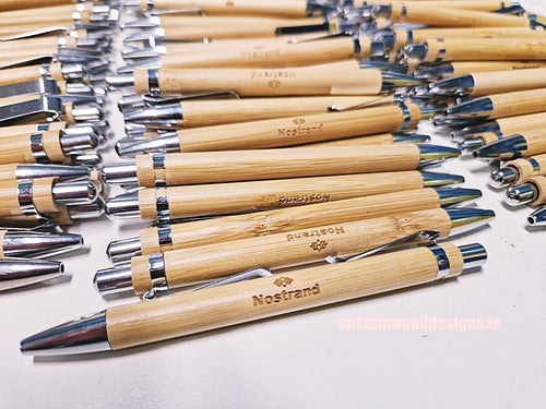 Automatic ball pen x 150 Custom Wood Designs __label: Multibuy default-title-automatic-ball-pen-x-150-53612806406487