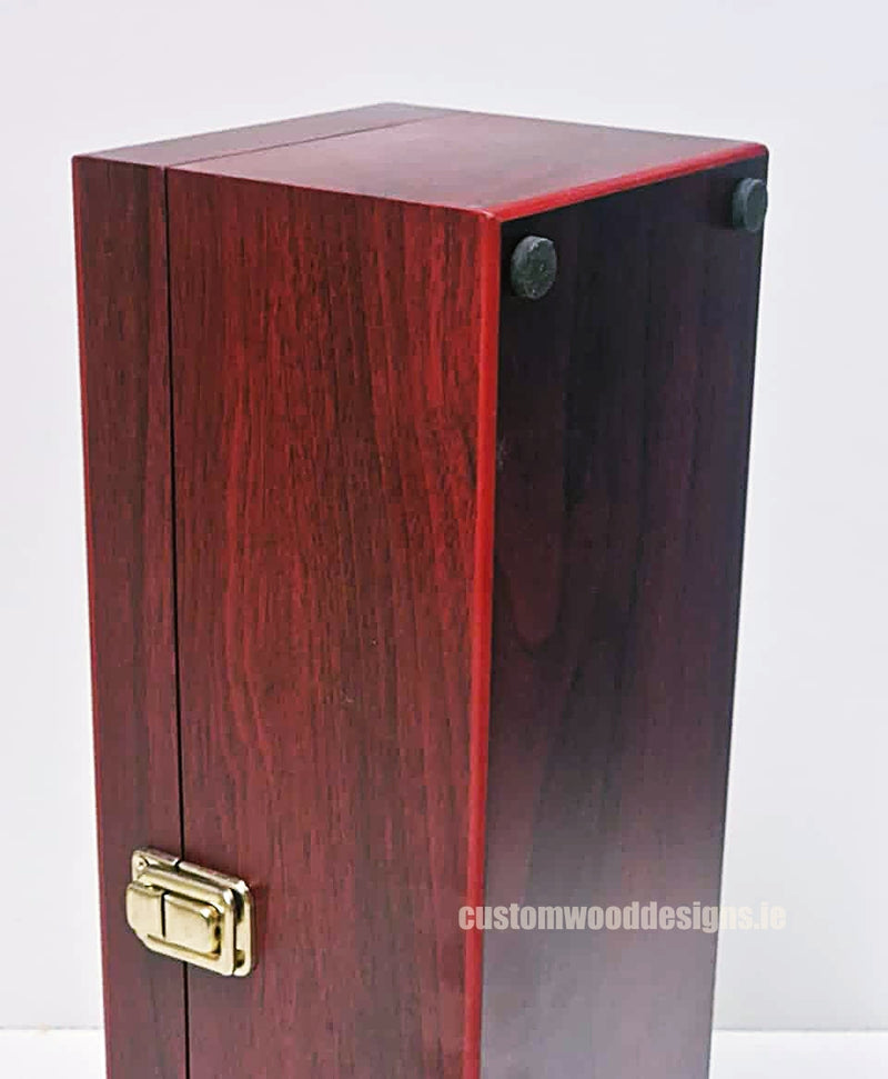 Load image into Gallery viewer, Bamboo Wine Box &amp; Opener set - Rosewood Custom Wood Designs default-title-bamboo-wine-box-opener-set-rosewood-53613571998039
