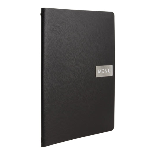 Black A4 menus pack of 10 Custom Wood Designs __label: Multibuy default-title-black-a4-menus-pack-of-10-53613238649175