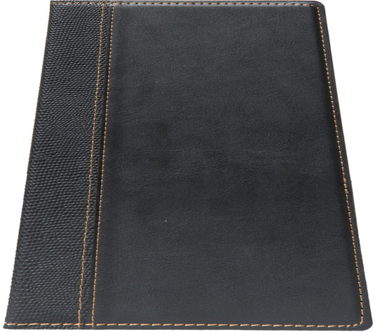 Black leather style bill presenter pack of 10 Custom Wood Designs __label: Multibuy default-title-black-leather-style-bill-presenter-pack-of-10-53613285704023
