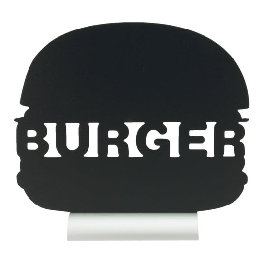 Burger Chalkboard - Pack of 6 Custom Wood Designs __label: Multibuy default-title-burger-chalkboard-pack-of-6-53612380979543
