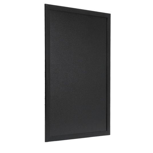 Chalkboard with mounting kit, black. 60x40x1cm Large. Pack of 6. Custom Wood Designs __label: Multibuy default-title-chalkboard-with-mounting-kit-black-60x40x1cm-large-pack-of-6-53612436750679