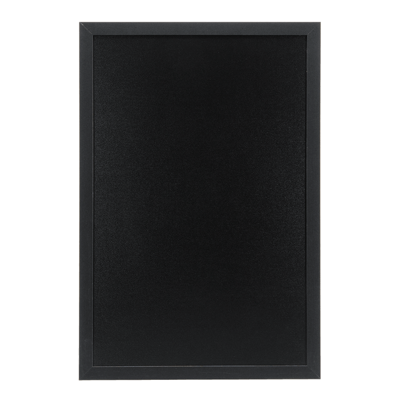 Load image into Gallery viewer, Chalkboard with mounting kit, black. 60x40x1cm Large. Pack of 6. Custom Wood Designs __label: Multibuy default-title-chalkboard-with-mounting-kit-black-60x40x1cm-large-pack-of-6-53612438126935
