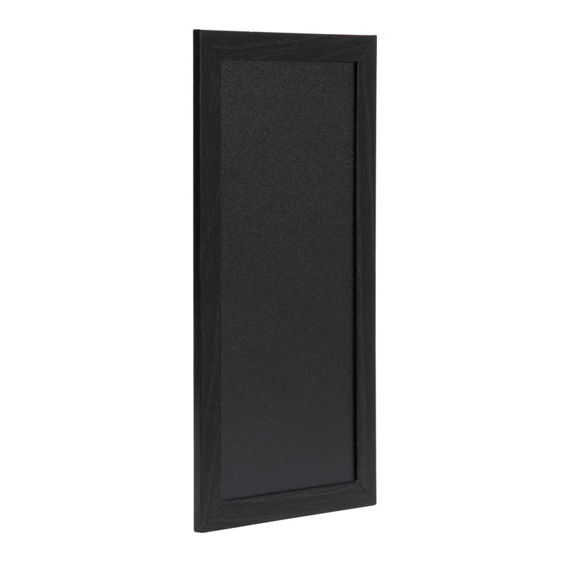 Load image into Gallery viewer, Chalkboard with mounting kit, black. Medium. 40x20x1cm Pack of 6. Custom Wood Designs __label: Multibuy default-title-chalkboard-with-mounting-kit-black-medium-40x20x1cm-pack-of-6-53612434456919
