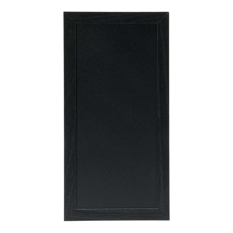 Load image into Gallery viewer, Chalkboard with mounting kit, black. Medium. 40x20x1cm Pack of 6. Custom Wood Designs __label: Multibuy default-title-chalkboard-with-mounting-kit-black-medium-40x20x1cm-pack-of-6-53612435308887
