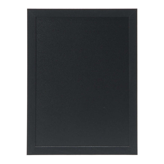 Chalkboard with mounting kit, black. Medium. 40x30x1cm Pack of 6. Custom Wood Designs __label: Multibuy default-title-chalkboard-with-mounting-kit-black-medium-40x30x1cm-pack-of-6-53612436586839