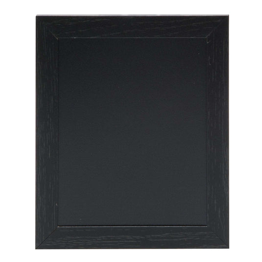 Chalkboard with mounting kit black. Small. 24x20x1cm Pack of 6 Custom Wood Designs __label: Multibuy default-title-chalkboard-with-mounting-kit-black-small-24x20x1cm-pack-of-6-53612432523607