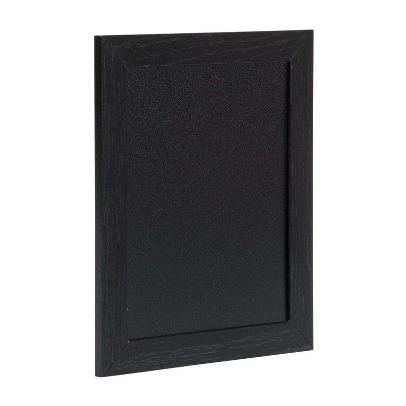 Load image into Gallery viewer, Chalkboard with mounting kit black. Small. 24x20x1cm Pack of 6 Custom Wood Designs __label: Multibuy default-title-chalkboard-with-mounting-kit-black-small-24x20x1cm-pack-of-6-53612433539415
