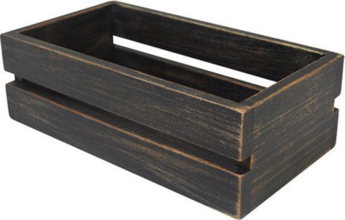 Crate for condiments 22x12x7cm Custom Wood Designs __label: Multibuy default-title-crate-for-condiments-22x12x7cm-53612879249751