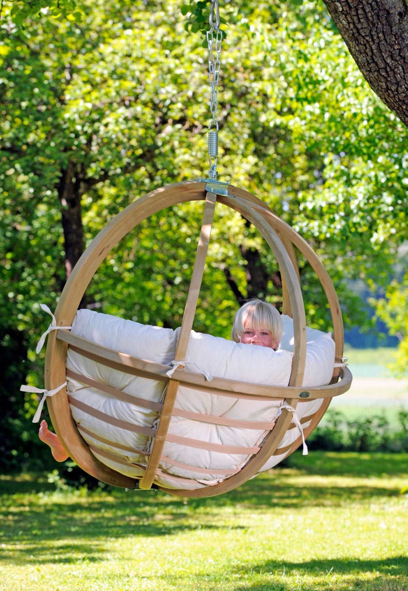 Load image into Gallery viewer, Globe Wood Hanging Chair Amazonas __label: NEW default-title-globe-wood-hanging-chair-53612456280407
