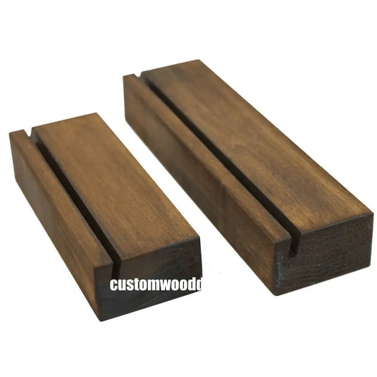 Hardwood menu holder A4 Custom Wood Designs default-title-hardwood-menu-holder-a4-53612333465943