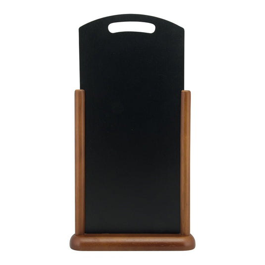 Large Tabletop Chalkboard Dark Brown - Pack of 5 Custom Wood Designs __label: Multibuy default-title-large-tabletop-chalkboard-dark-brown-pack-of-5-53612365119831