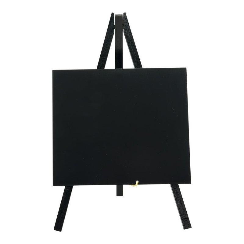 Load image into Gallery viewer, Mini Easel Chalkboard with Black Finish - Pack of 6 Custom Wood Designs __label: Multibuy default-title-mini-easel-chalkboard-with-black-finish-pack-of-6-53612400476503
