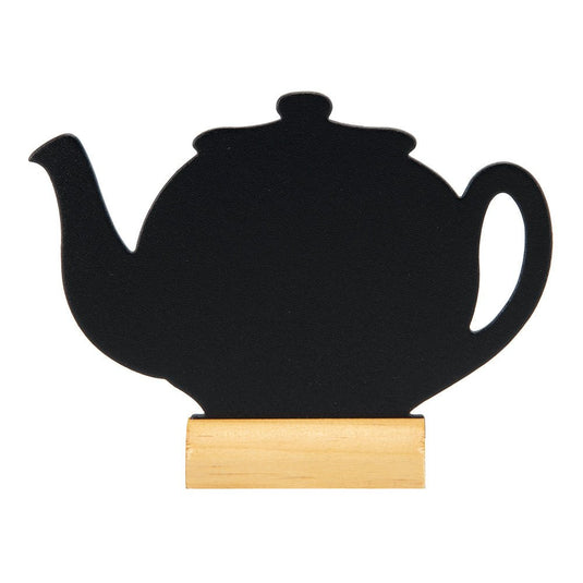 Mini teapot Chalkboards - Pack of 18 Custom Wood Designs __label: Multibuy default-title-mini-teapot-chalkboards-pack-of-18-53612380029271