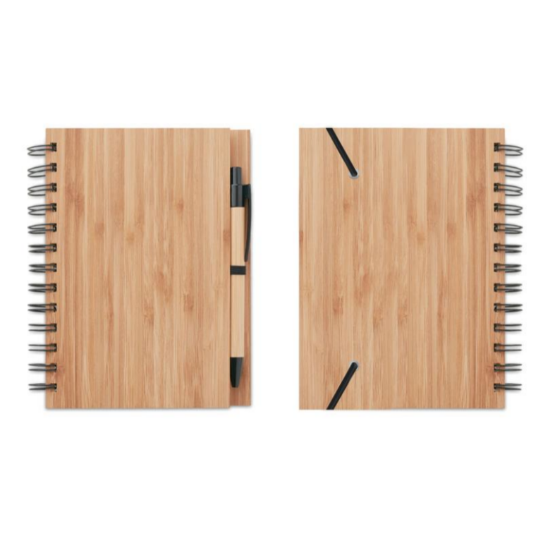 Load image into Gallery viewer, Notebook with pen pack of 25 Custom Wood Designs __label: Multibuy __label: Upload Logo default-title-notebook-with-pen-pack-of-25-53612826526039
