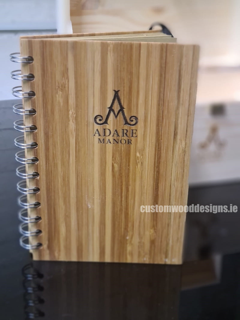 Load image into Gallery viewer, Notebook with pen pack of 25 Custom Wood Designs __label: Multibuy __label: Upload Logo default-title-notebook-with-pen-pack-of-25-53612827509079
