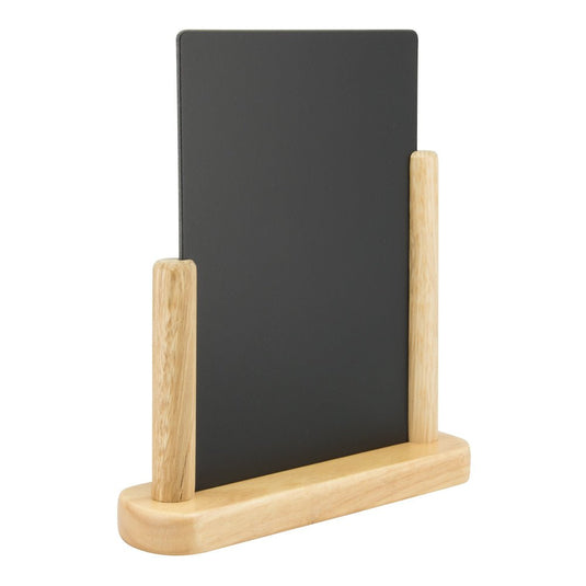 Small tabletop chalkboard Beech Finish x 6 Custom Wood Designs __label: Multibuy default-title-small-tabletop-chalkboard-beech-finish-x-6-53612356829527