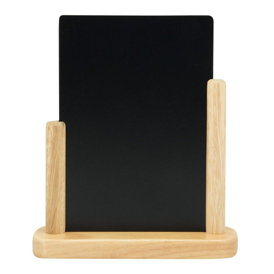 Small tabletop chalkboard Beech Finish x 6 Custom Wood Designs __label: Multibuy default-title-small-tabletop-chalkboard-beech-finish-x-6-53612357878103