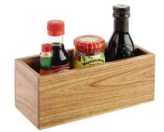 Table caddy 10x23cm pack of 25 Custom Wood Designs __label: Multibuy default-title-table-caddy-10x23cm-pack-of-25-53612885901655