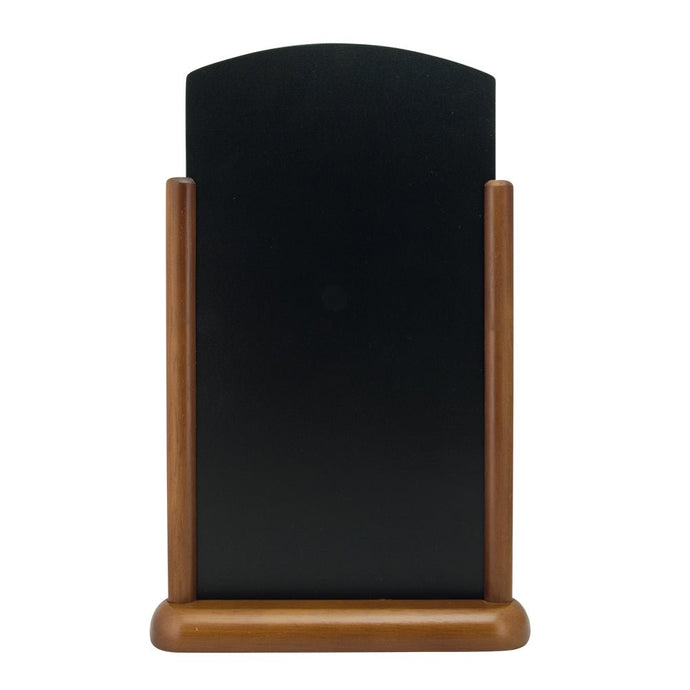 Tabletop Chalkboard Large Dark Brown Finish x 6 Custom Wood Designs __label: Multibuy default-title-tabletop-chalkboard-large-dark-brown-finish-x-6-53612362137943
