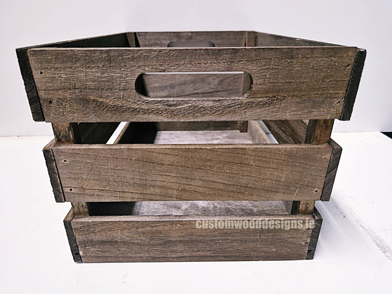 Load image into Gallery viewer, Wooden vintage crate pack of 10 Securit __label: Multibuy default-title-wooden-vintage-crate-pack-of-10-53613141360983

