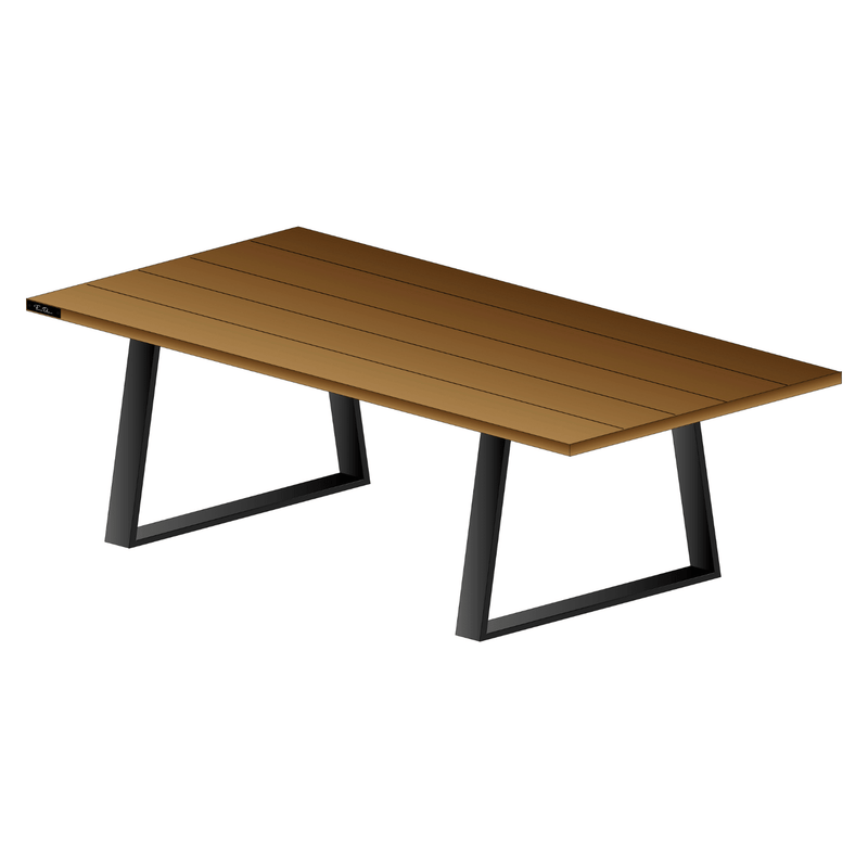 Load image into Gallery viewer, Display table Fine Dine - Custom Wood DesignsFine Dine display table stand, a sleek and elegant fine dine display stand ideal for upscale dining presentation.fine dine display stand991185
