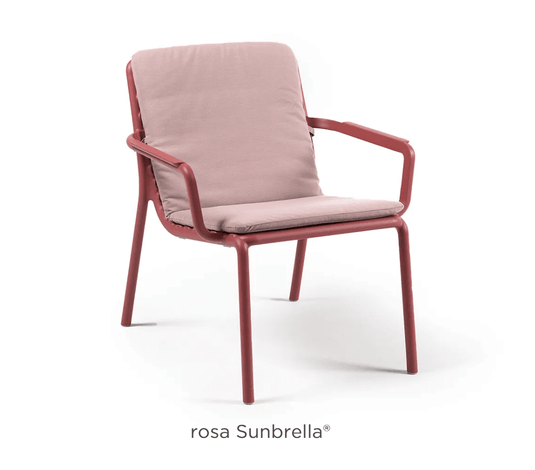 Doga Relax Cushion by Nardi - Custom Wood DesignsNardi Doga outdoor cushion in Rosa Sunbrella fabric, designed for outdoor dining furniture with plush comfort and stylish look.Nardi Doga Outdoor Cushion24575202241655Rosa Sunbrella
