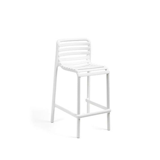 Nardi Doga Stool Mini outdoor counter stool – Bianco