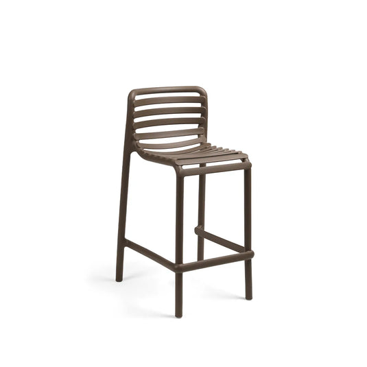 Nardi Doga Stool Mini outdoor counter stool – Tabacco