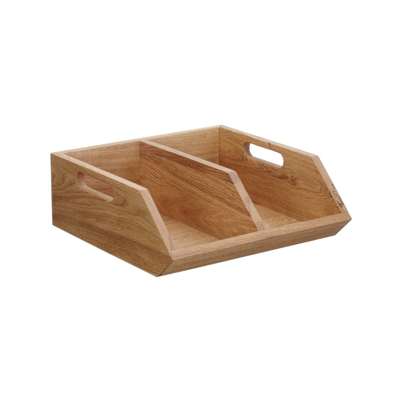 Load image into Gallery viewer, Double Buffet Container 350×310×125mm - Custom Wood DesignsFine Dine double buffet container in 350×310×125mm size, showcasing a sturdy, clear plastic food storage container.Buffet container504697
