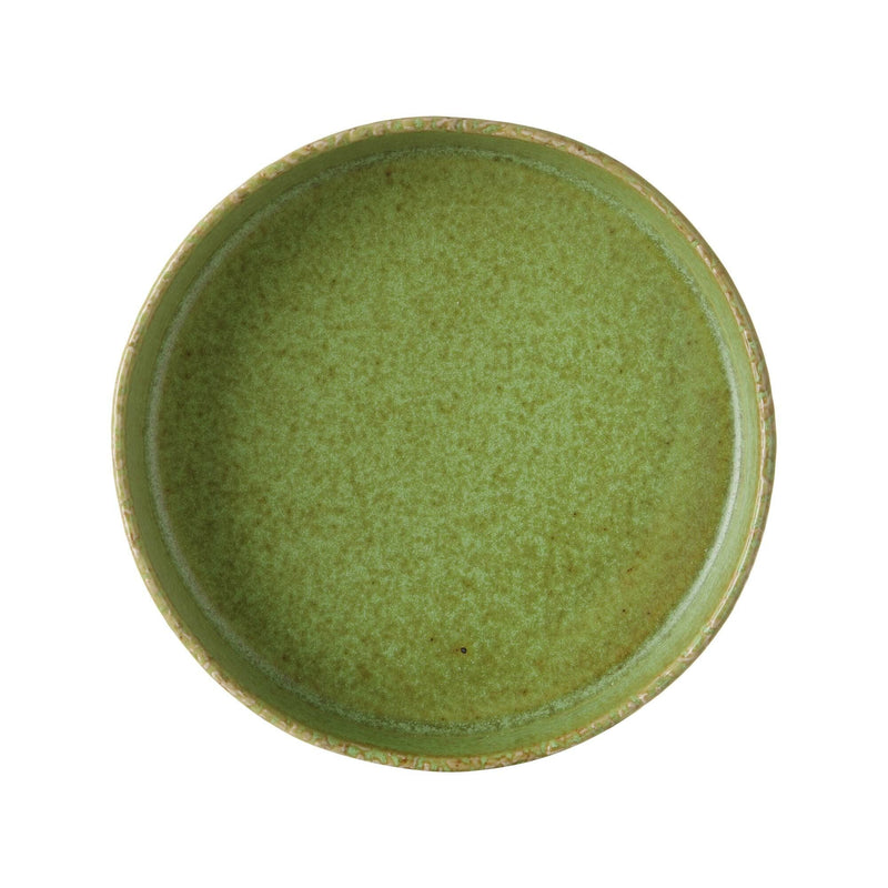 Load image into Gallery viewer, Edenic high edge plate 200 mm - Custom Wood DesignsFine Dine Edenic high edge deep plate, 200 mm, showing a sleek ceramic design with a smooth blue glaze and raised rim.Deep plate767887
